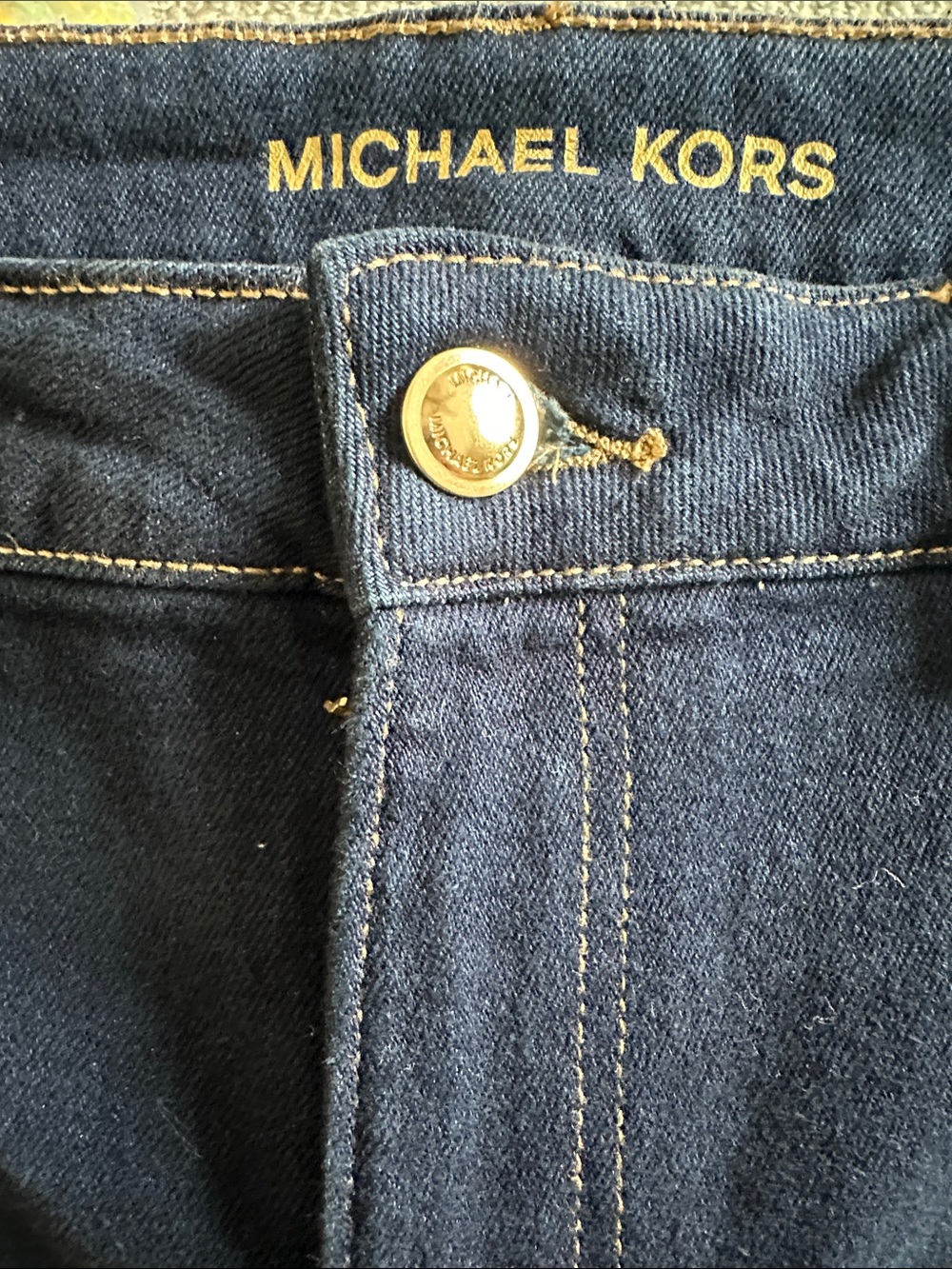 Michael Kors Dark Rinse Wash Jeans